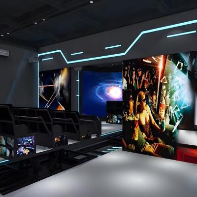 China Indoor Immersive Viewing Kino 7d Orbit Kino Interaktive Projektion zu verkaufen