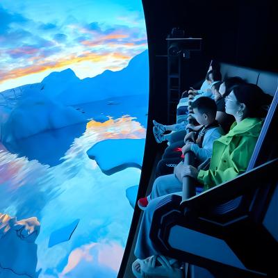 China Amusement Park 3D Naked Eye Cinema Dinosaur Theme Customized 10/20 Seats Motion Cinema for sale