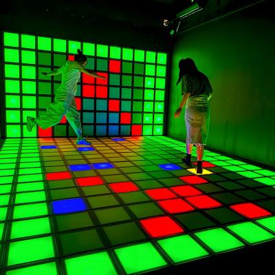 China 250V LED Floor Dance Tile Juego Interactivo Super Grid 2 años de garantía en venta