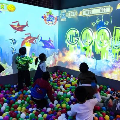 Chine Système de jeux de parcs d'attractions de projection de mur Interactif à vendre