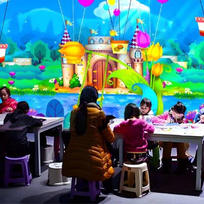 China AR Vivo Dibujo de Parque de Juegos Interior Esbozo Proyección de Pared Sistema de Juego en venta