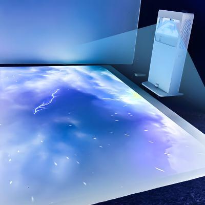 China 3300 Lumens Mobile Interactive Floor Projector Ground Projection For Kids Game for sale