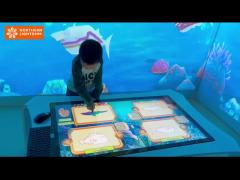 Magic Painting Wall Projection Touch Table Screen Interactive Game Interactive Projection