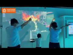 Interactive Projector 3d Holographic Projection Mech Warrior Interactive Wall Projection Game