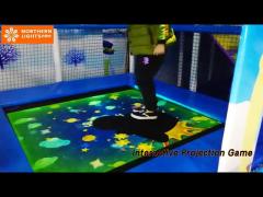 Trampoline Interactive Projection Mapping 1024 X 768 Hologram Floor