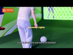 AR Indoor Interactive Sports Football Simulator Virtual Football Interactive Game Projection