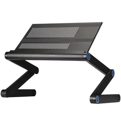 China Modern Executive Office Solutions Portable Adjustable Aluminum Laptop Desk for sale