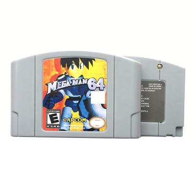 China In USA Version Fluent English Retro Video Games Cards N64 Games Mega Man Megaman SFN6401 for sale