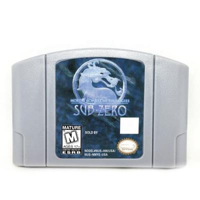 China In USA Version Fluent English Retro Video Games Cards N64 Mortal Kombat Games Other Game Accessories SFN6402 for sale