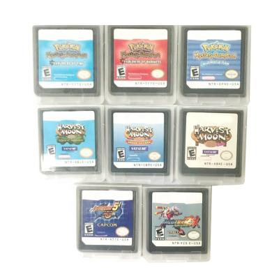 China Playing Game In USA Current Version Harvest Moon Megaman Mega Man Other Game Accessories Pokemon Trading Cards For DS for sale