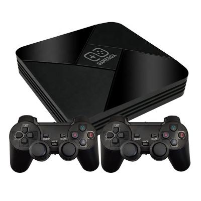 China TV Game Console Wireless Emulator 50+ 64G 128G 30000+ 40000+ Retro Video Console DM PS1 N64 NDS Player 64 Games Bitten Handheld Game Player for sale