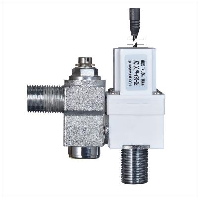 China Modern POM Pulse Type Automatic Kitchen Tap Water Solenoid Valve With Inlet Flow Rate Regulator for sale