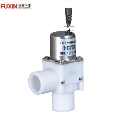 China General FUXIN FD-138 Food Grade POM Plastic Latching Water Solenoid Valve DC6V 1/2inch Sensor Faucet for sale