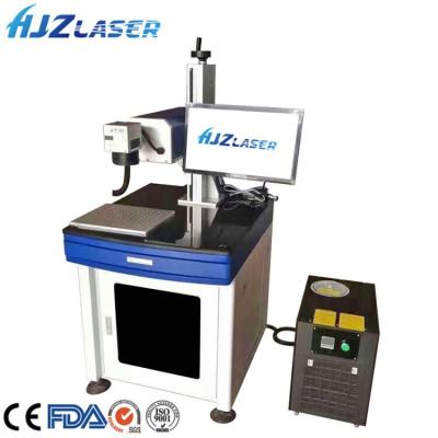 China Laser Marking HJZ Laser Equipment System 3W 5W 10W UV Laser Marker Marking Machine for sale