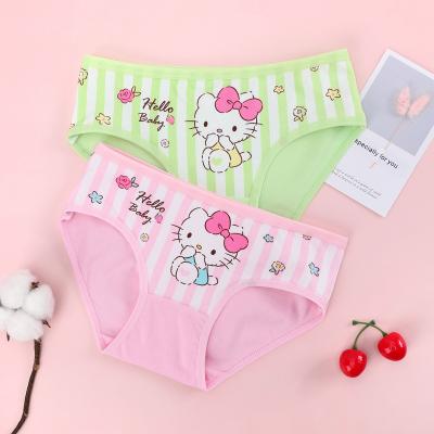 China Cartoon Design Young Girls Panties Underwear Kid Girl Soft Cotton Breathable Cute Patterns Girls Little Girls Underwear for sale