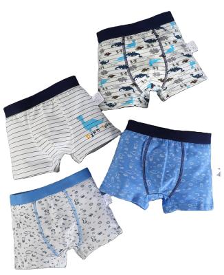 China Chinese factory wholesale kids boxers breathable briefs teenager underwear cotton children boys panties for sale