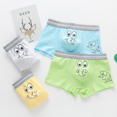 China Factory New Fashion Breathable Custom Panties Young Boys High Quality Kids Boxers Shorts Briefs for sale