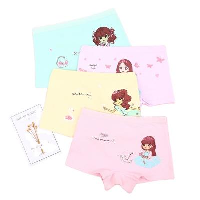 China Breathable High Quality Preteen Underwear Cartoon Little Girls Underwear Girls Cute Kids Panties for sale