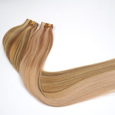 China Silky Straight Virgin Wave Grade 9a Tape Hair Extensions , Tape In Human Hair Extensions , Super Double Tape Hair Extension Brazilian Hair for sale