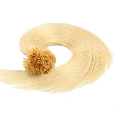 China Factory Price Curly U Loop Curly Hair Extensions Double Ended Hair 100% Remy Cuticle Intact Keratin Hair for sale