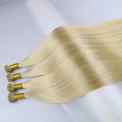 China Sale Wave I Tip Deep Curly Hair Extensions Russian Micro itip Hair Extensions for sale