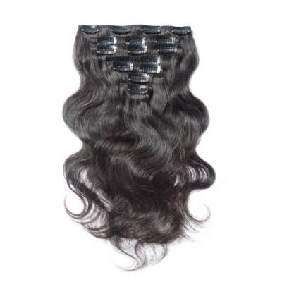 China 100% Virgin Human Hair Wholesale Cuticle Aligned Hair Making Clip In Curly Hair Extension for sale