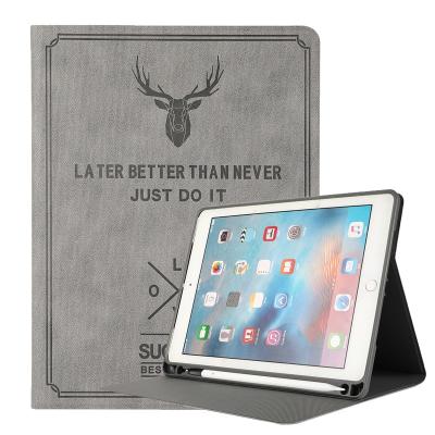 China Protection For iPad Pro 12.9 2021 Inspiring Standing Smart Case Covers iPad Pro 12.9 Inch 2021/2020/2018 Retro Case Deer for sale