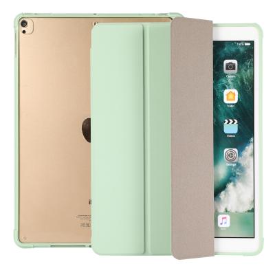 China Ipad 10.2 pro 10.5 inch 2017 air3 2020&2019 inch protective acrylic case ipad 10.5 inch case cover with Pen Slot for sale