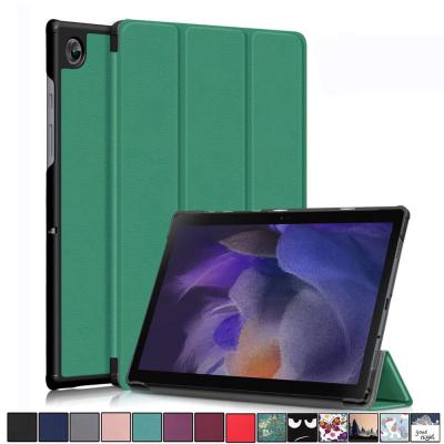 China Triple Protective PU Leather Tablet Case For Samsung Galaxy Tab A8 2022 SM-X200 SM-X205 10.5inch for sale