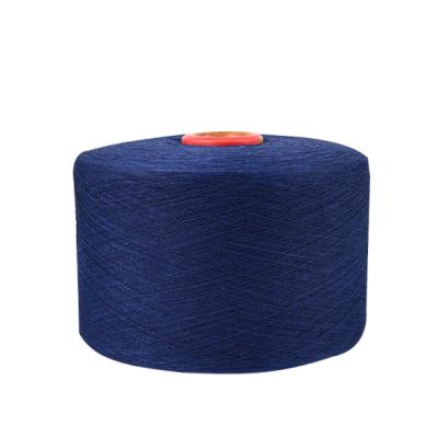 China Cotton Polyester 33 NM Rubber Waterproof Latex 19/1 54 Yarn/Ne 40/1 Yarn Rubber Ne For Sock Glove Towel Sweater Jeans Rope Fufu for sale