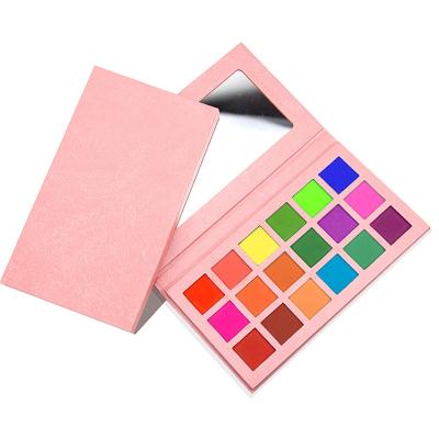 China Waterproof No Logo Make Your Own Custom Pigmented Matte Makeup Eyeshadow Palette for sale