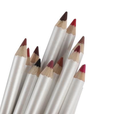 China Factory Direct Waterproof No Logo Waterproof Nude Matte Colors Lipliners Pencil for sale