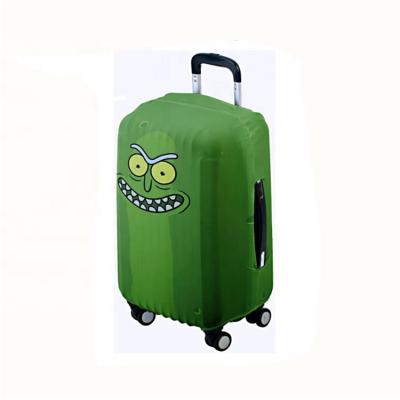 China Custom Logo Hot Selling Customize Spandex Luggage Protector Suitcase Cover for sale