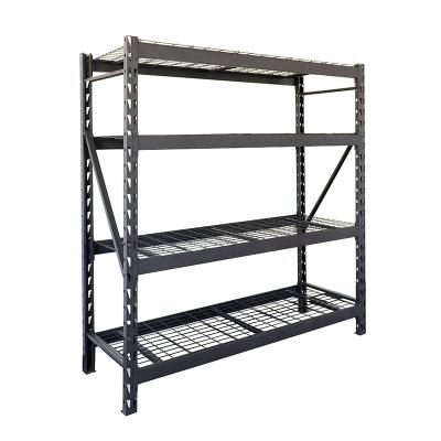 China Corrosion Protection Adjustable Heavy Duty Boltless Storage Home Tool Rack Rack Shelf For Garage Storage for sale