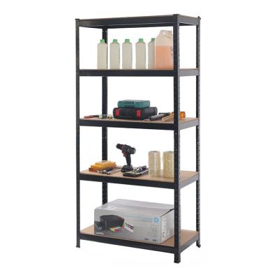 China Wholesale Corrosion Protection Retail Store Garage Home Storage Racks Boltless Industrial Commercial Display Rack Rivet Shelf Shelves for sale