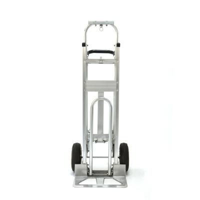 China 3 IN 1 Aluminum Hand Truck 3 In 1 Convertible Hand Truck and Dolly Utility Cart Heavy Duty Times Hand Trucks 770LBS With Flat Wheels for sale