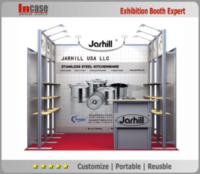 China Hybrid Craft Portable Trade Show Displays Eco - Friendly 3m x 3m x 2.4m for sale