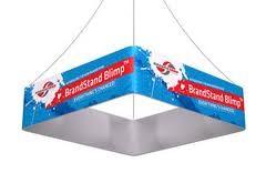 China Trade Show Ceiling Hanging Banner Display , Outdoor Advertising Banners for sale