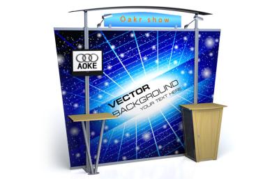 China Portable trade show booth for sale