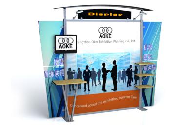 China Aluminum Modular Exhibits Booth Display With Sustainable Ce Certification for sale