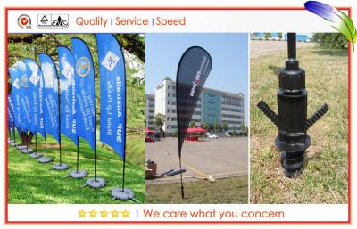 China Custom Flying Banners With Portable Hardware Kits For Promotion And Exhibition for sale