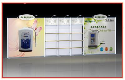 China Bank Use Expo Booth Displays , Eco-Friendly Aluminum Frame Jewelry Display for sale