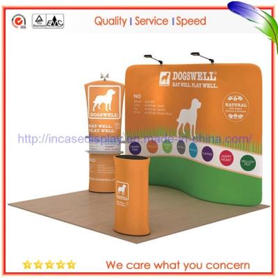 China 3 x 3 Magnetic Pop Up Exhibition Stand , Promotion Stretch Fabric Display for sale