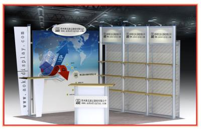 China Recyclable Custom trade show exhibit display 10×10 feet for Furniture for sale