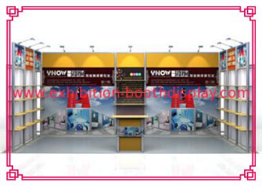 China Customized 10x20 Trade Show Booth , Fabric Portable Tradeshow Display for sale