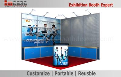 China 6063 Aluminum Portable Exhibition Booth Stand Portable For advertising for sale