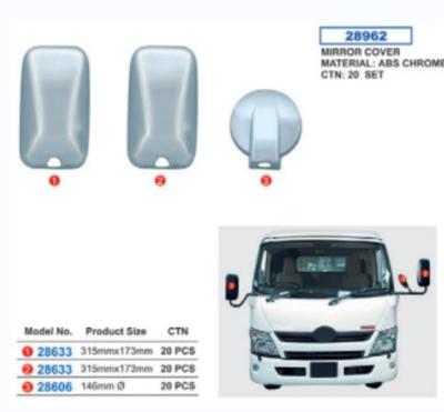 China Best Quality Car Parts Truck Body Parts Side Mirror Selling Car Chromed Mirror Covers For HINO 300 (THAILAN) 12 SERIES Other for sale