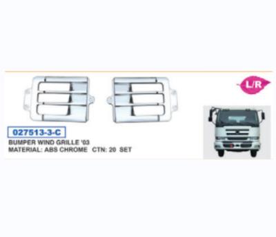 China Truck Chrome Parts Accessories Wind Bumper Grill For NISSAN UD CW451 99-03 SERIES Other for sale