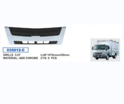 China Truck Chrome Parts Accessories Chrome Grill Bumper Grill For MITSUBISHI CANTER 13 SERIES Others for sale