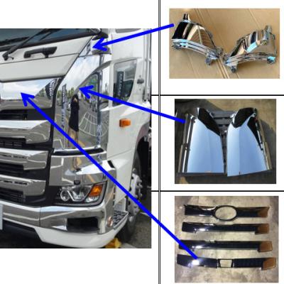 China Manufacturer Wholesale Truck Body Automobile Spare Parts Sets ABS Door Trim For HINO 700 for sale